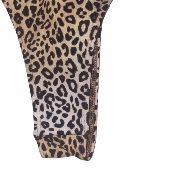 Victoria Secret PINK Bodysuit Leopard New Small - Picture 5 of 5